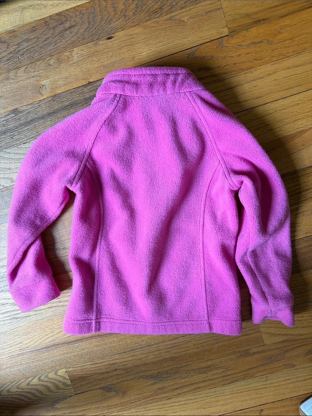 Columbia Bright Pink Full-Zip Fleece Jacket